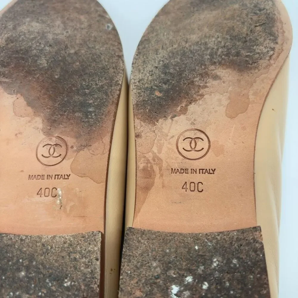 CHANEL Ballet Flats with Bow - Picture 3 of 4